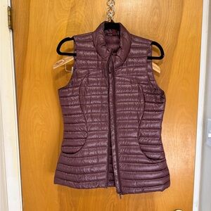 Lululemon Athletica Burgundy Puffer Vest